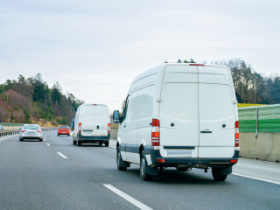 Transportbusjes snelweg